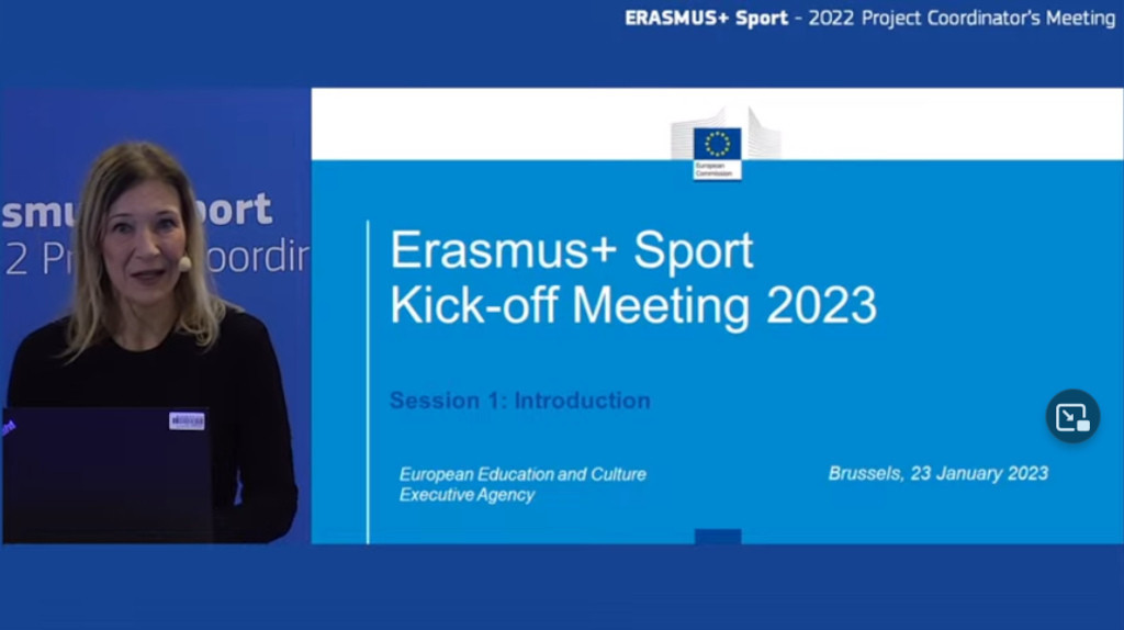 A project coordinator's meeting for the Erasmus+ Sport Kick Off was held ©EUSA