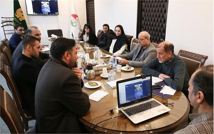 Leading Iranian NOC officials met with members of the organisation's Athletes' Commission ©Iranian NOC