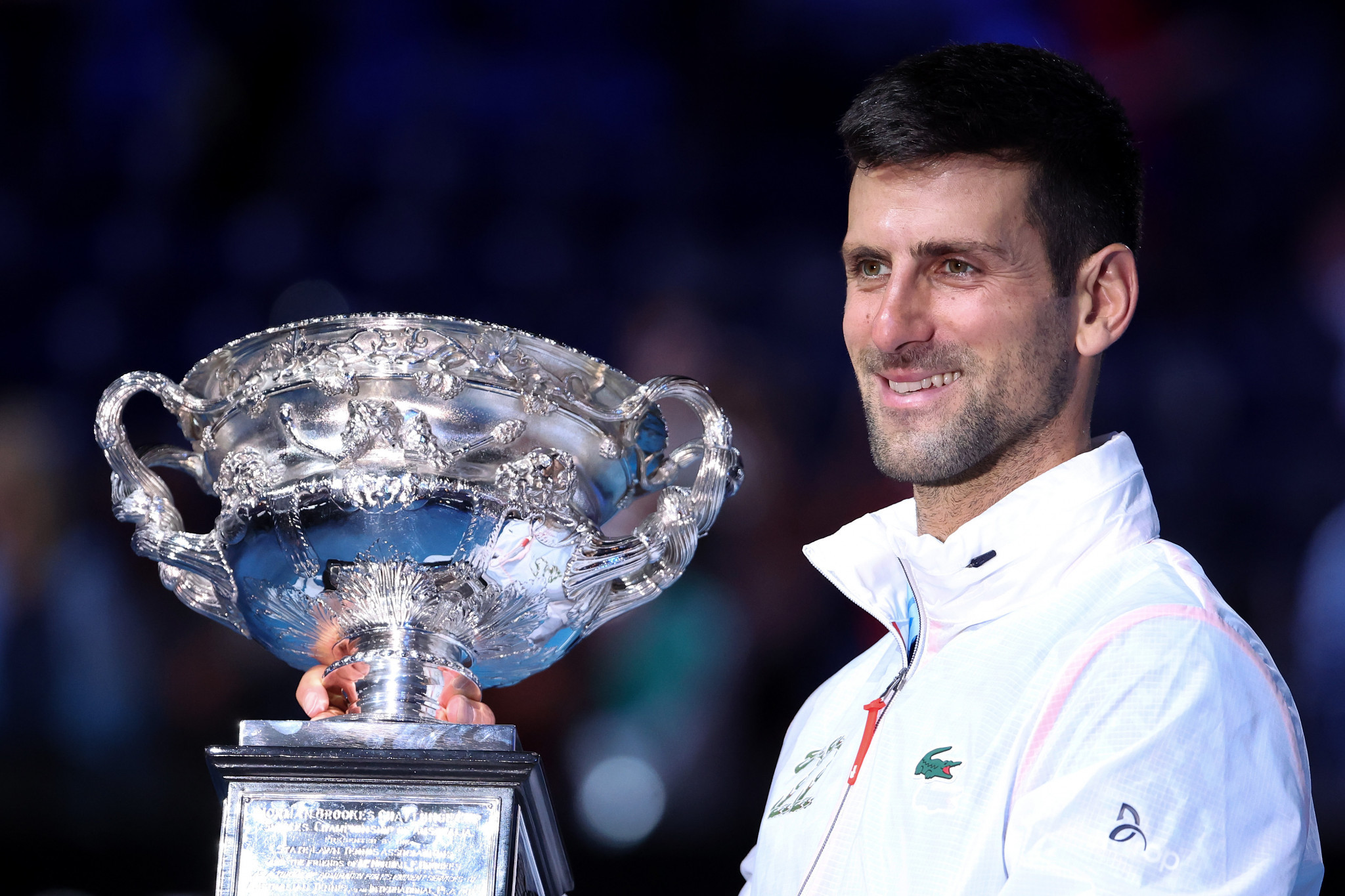 Djokovic claims record tenth Australian Open men’s singles title with victory over Tsitsipas   