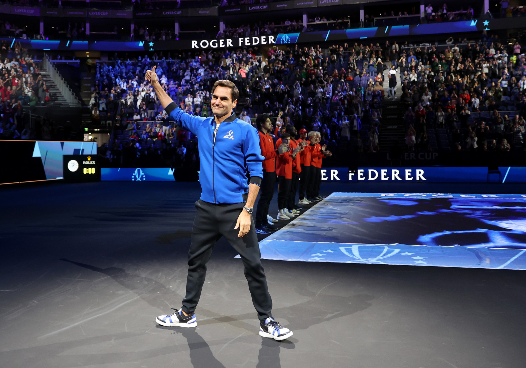 Swiss great Roger Federer called time on his career last year ©Getty Images