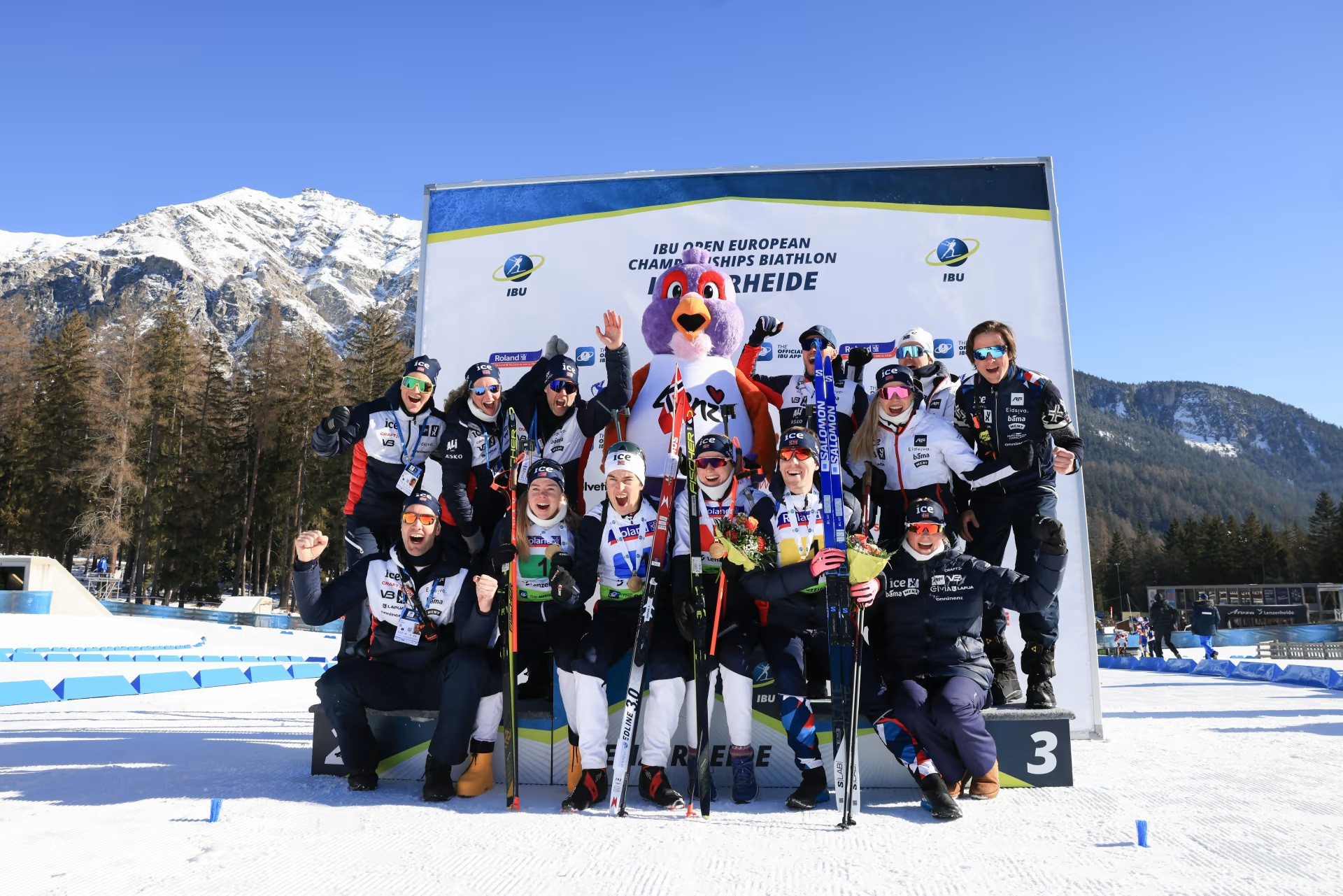 Norway claimed five golds in a eight-medal haul at the IBU Open European Championships ©IBU