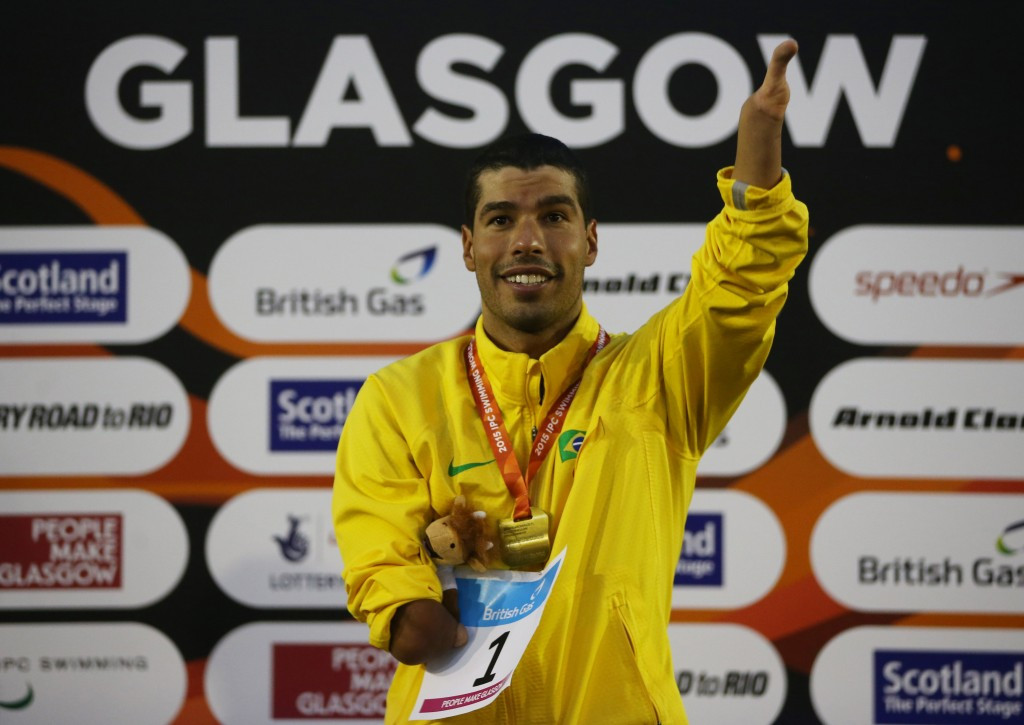Brazil's Daniel Dias was one of the stars at the IPC Swimming World Championships in Glasgow, winning seven gold medals as he continued his preparations for Rio 2016 ©Getty Images