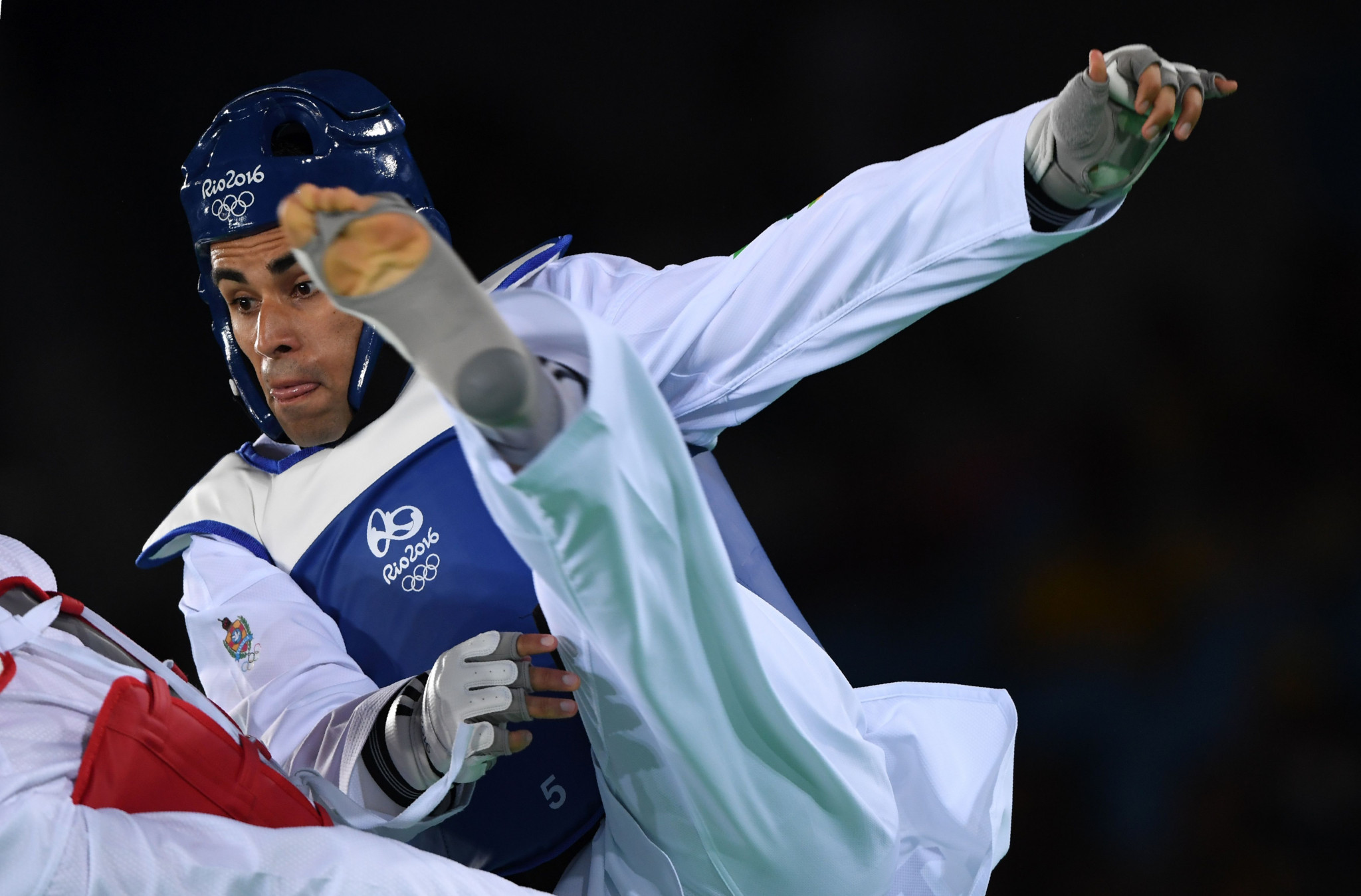 Two-time Taekwondo World Championships medallist Sajjad Mardani of Iran may miss the Olympic Games in Paris ©Getty Images