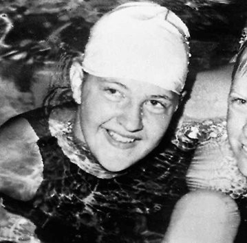 Jane Cederqvist became the first woman to break 10 minutes in the 800m freestyle, clocking 9min 55.6sec at a meeting in Uppsala ©Swedish Olympic Committee