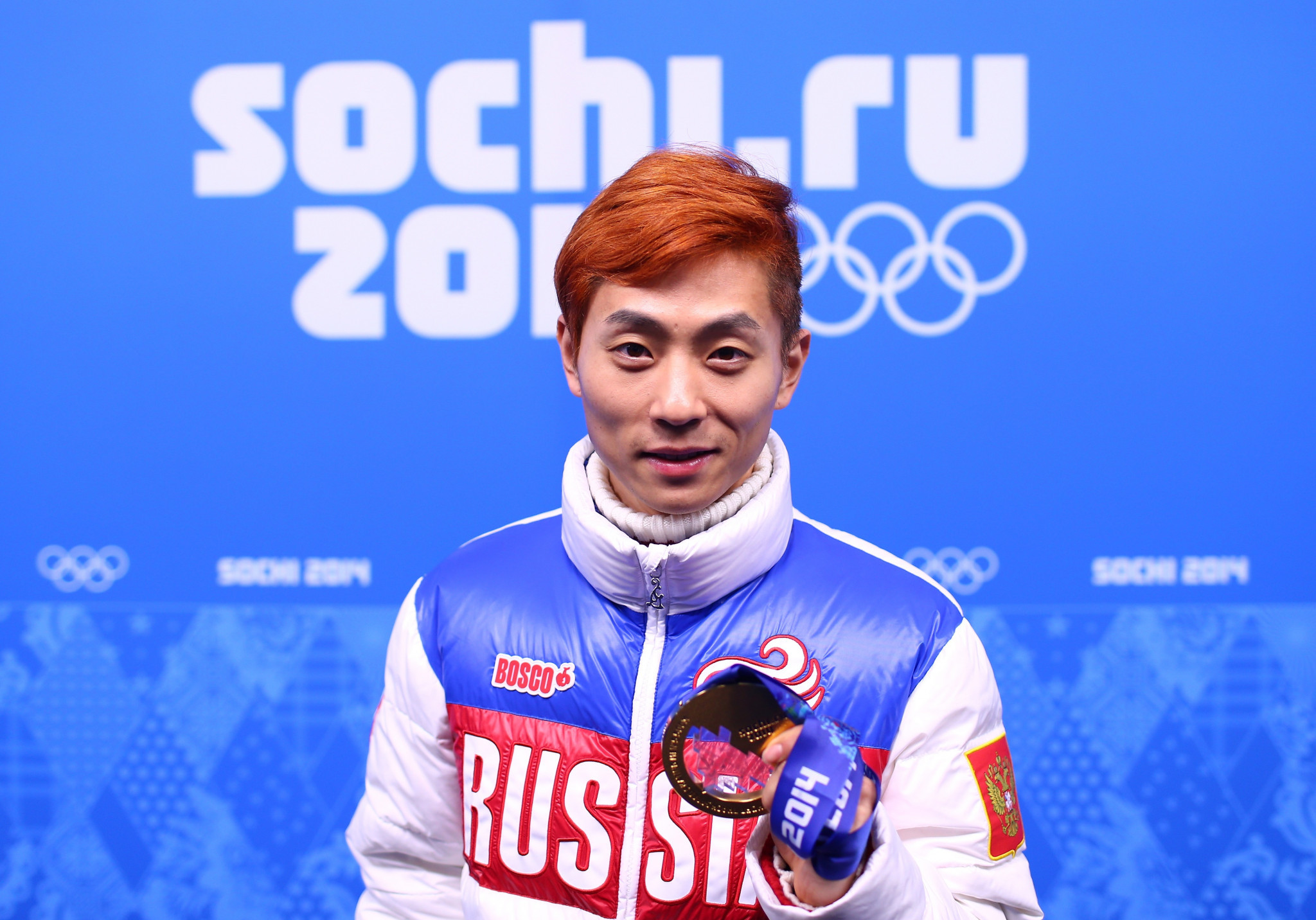 An won three gold medals at the Sochi 2014 Winter Olympics for Russia ©Getty Images