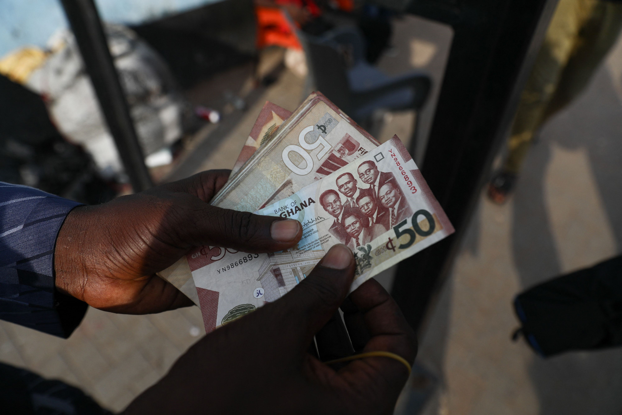 Ghana is experiencing its worst economic crisis for a generation and is currently in $47.6 billion of debt ©Getty Images