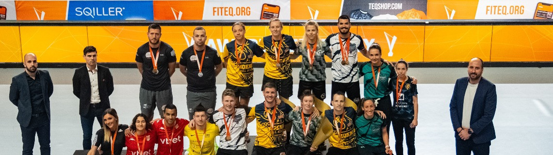 Hungary won all five gold medals at the European Teqball Tour event in Skopje ©FITEQ