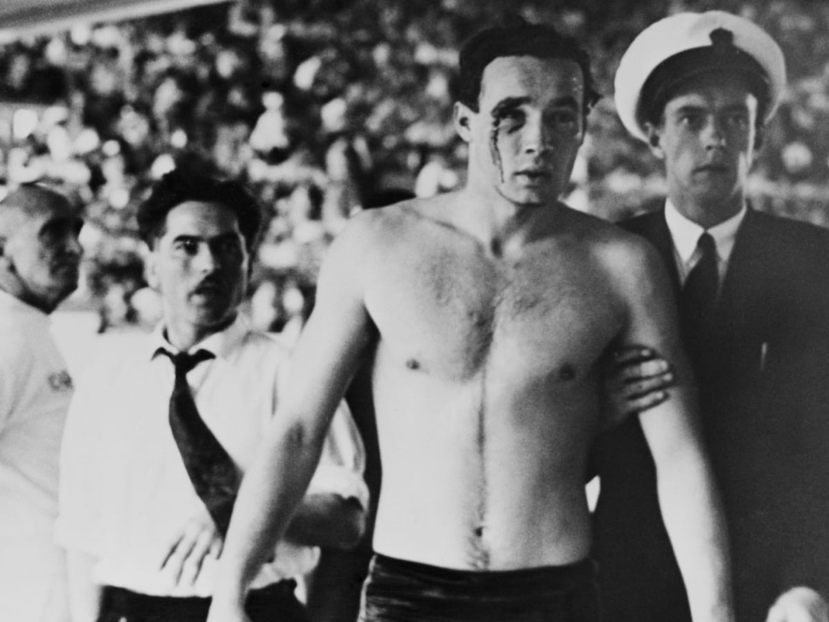 The water polo match at the 1956 Olympic Games in Melbourne shortly after the Soviet Union had invaded Hungary has gone down in history for its brutality ©Getty Images