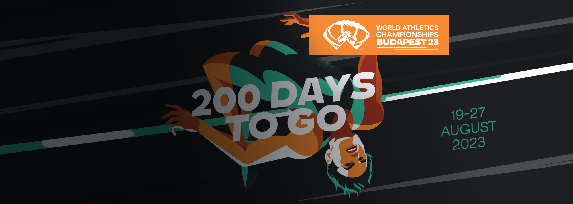 Budapest's hosting of the World Athletics Championships is just 200 days away ©Budapest 2023