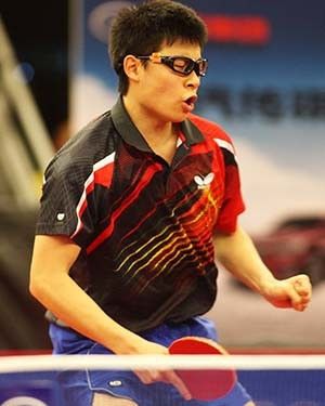 Australia's Heming Hu has reached the semi-finals of the men's competition in Bendigo ©ITTF