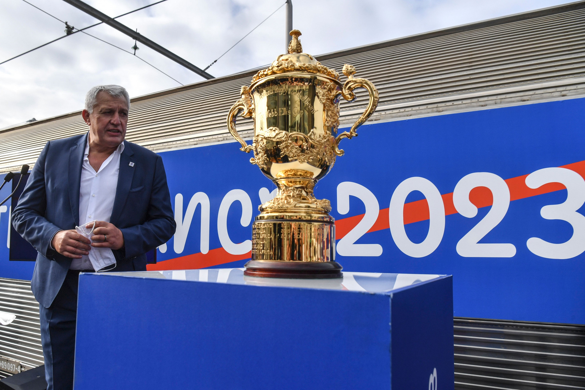 Claude Atcher was axed as chief executive of France 2023 Rugby World Cup in October last year and remains under investigation by Paris prosecutors ©Getty Images