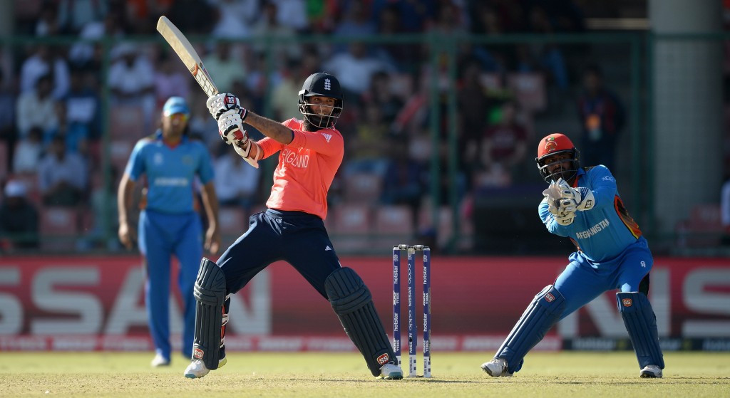 England's Moeen Ali produced a vital innings to help his nation avoid a shock defeat at the hands of Afghanistan