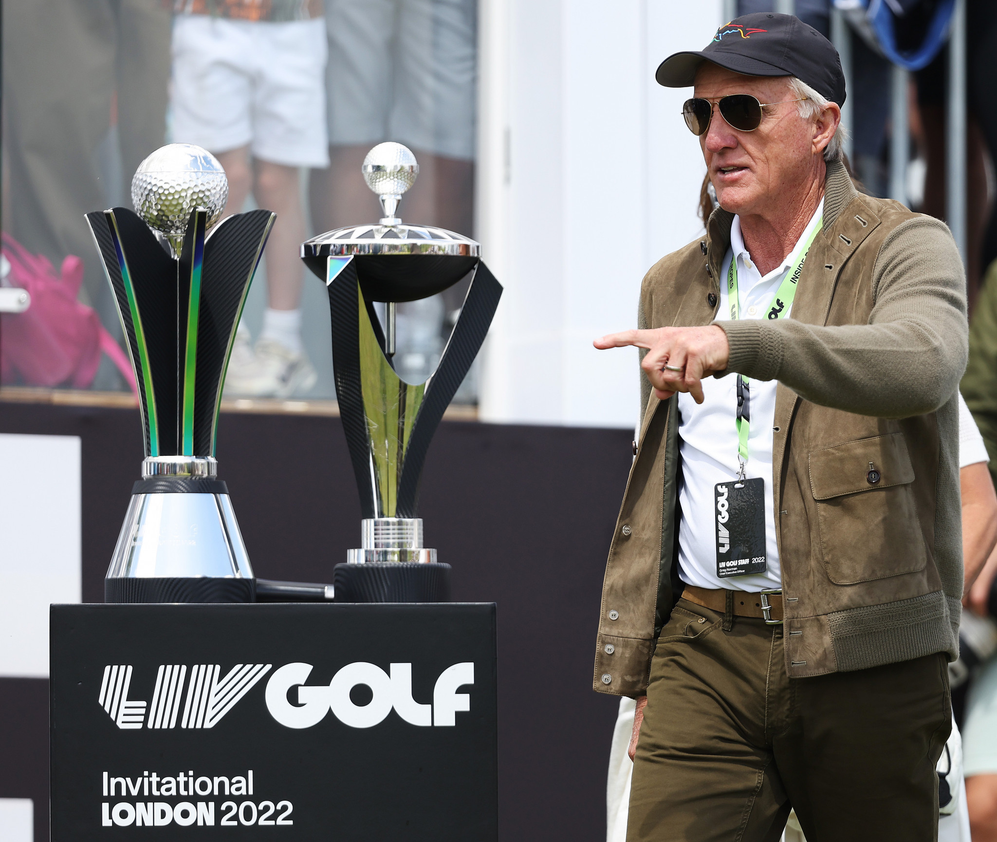 LIV Golf chief executive and commissioner Greg Norman is predicting that the breakaway circuit will continue to help shape the future of the sport ©Getty Images