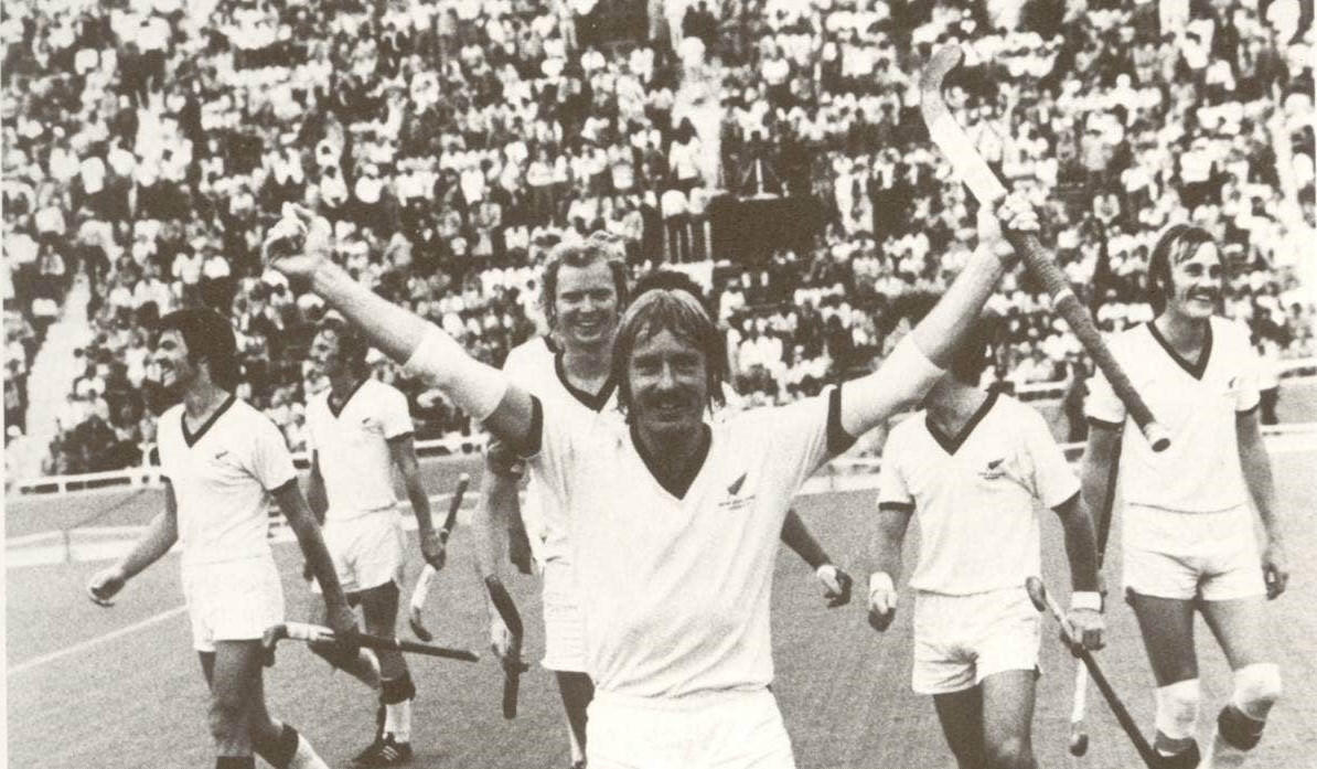 New Zealand won the hockey Olympic gold medal for the first time and only time in its history at Montreal 1976 ©NZOC