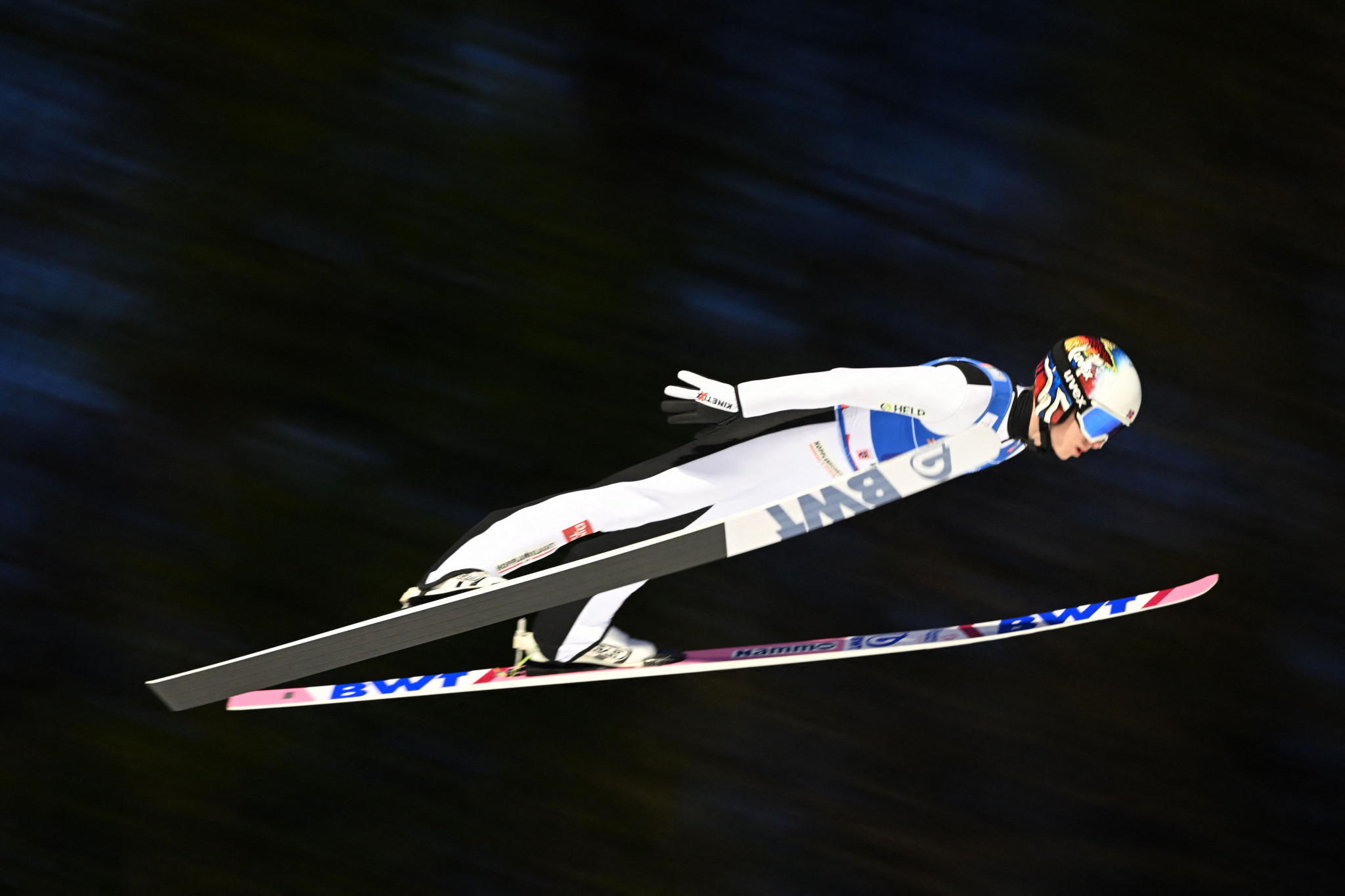 Halvor Egner Granerud was the last of the quartet at the Ski Jumping World Cup in Willingen ©Getty Images