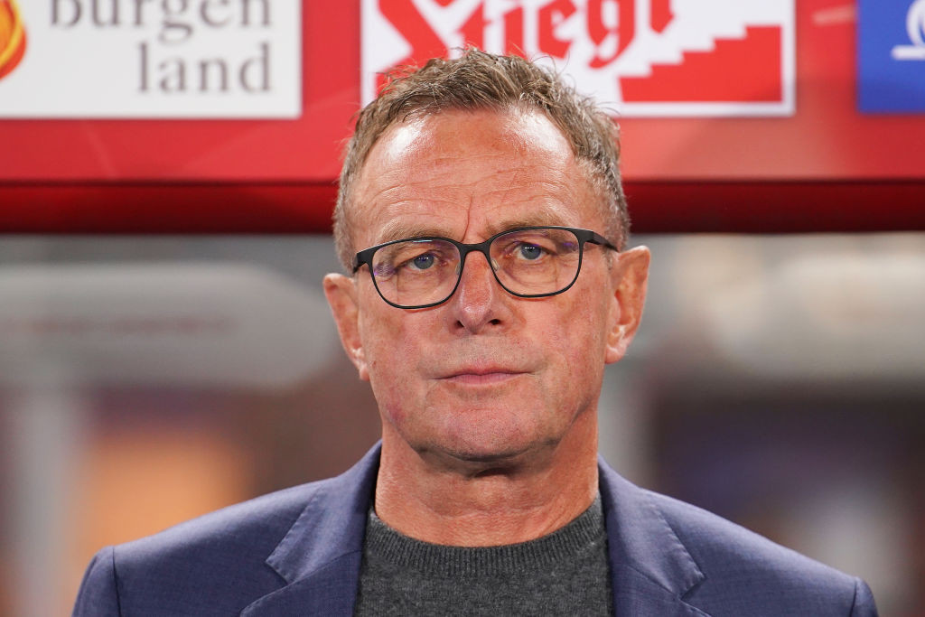 During the brief tenure of Gerhard Milletich as President of the Austrian FA, former interim Manchester United manager Ralf Rangnick, pictured above, took over as head coach of the national team ©Getty Images