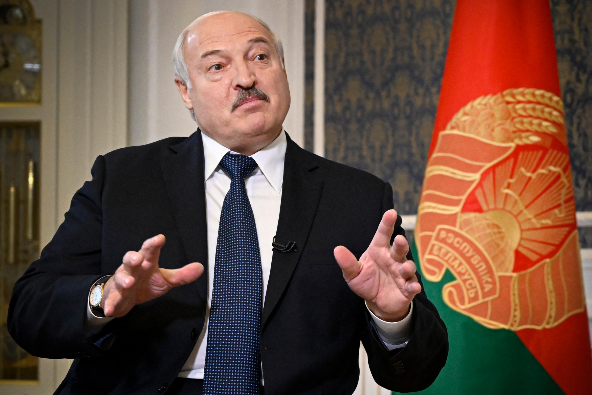 Alexander Lukashenko's Government clamped down on protestors following the Presidential election ©Getty Images