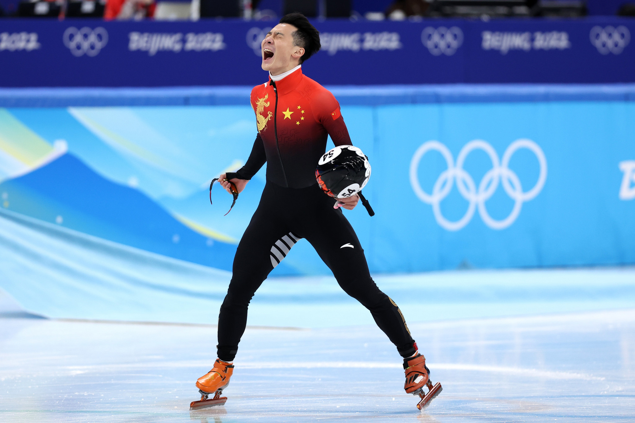 Short track speed skater Ren Ziwei claimed two golds as China enjoyed its best-ever performance at a Winter Olympics ©Getty Images