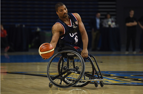 The United States won a bronze medal in the men's wheelchair basketball competition at the London 2012 Paralympics