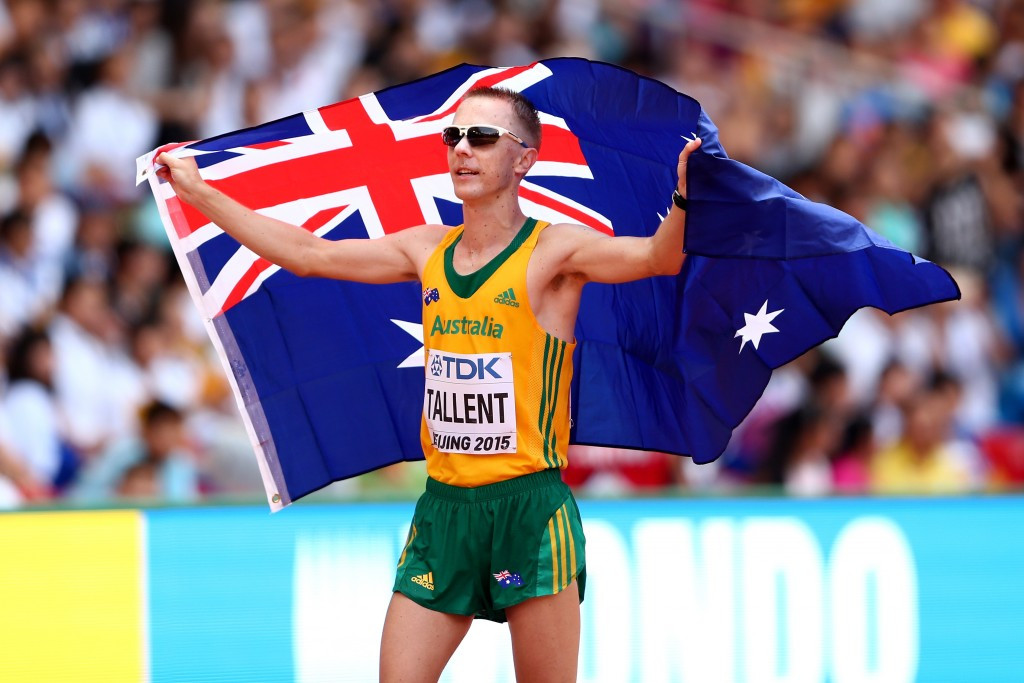 Australia's Jarred Tallent will receive an Olympic gold medal