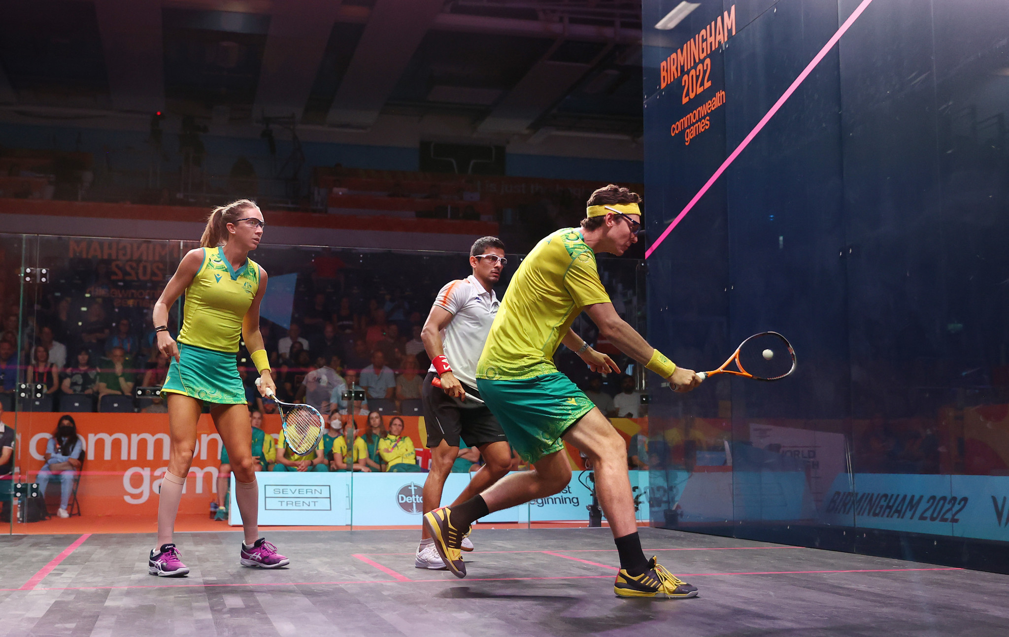 Squash has been on the Commonwealth Games programme since Kuala Lumpur 1998, and Squash Australia hopes staging the World Junior Championships in Melbourne will benefit its athletes before Victoria 2026 ©Getty Images