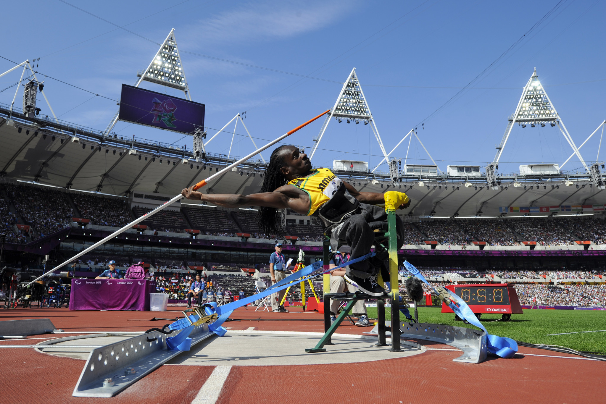 Jamaica has competed at every Summer Paralympics since Tel Aviv 1968 except Toronto 1976 ©Getty Images