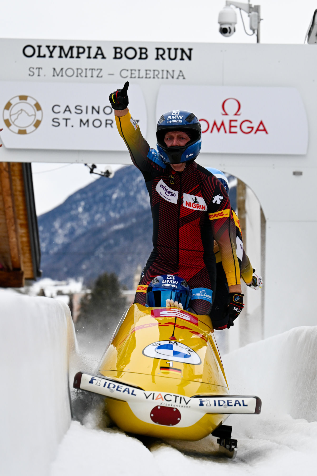 Francesco Friedrich is the most dominant bobsledder in history having also won the Olympic gold medal in the four-man bobsleigh at Pyeongchang 2018 and Beijing 2022 ©IBSF
