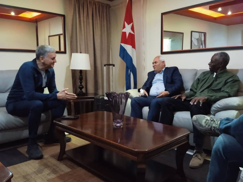  IWF President Mohammed Jalood was part of a delegation that visited Havana, Cuba, last month before the Grand Prix event set to be held in the country ©IWF