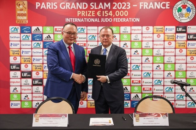 The International Judo Federation has agreed a four-year deal with the Kazakhstan Judo Federation ©IJF