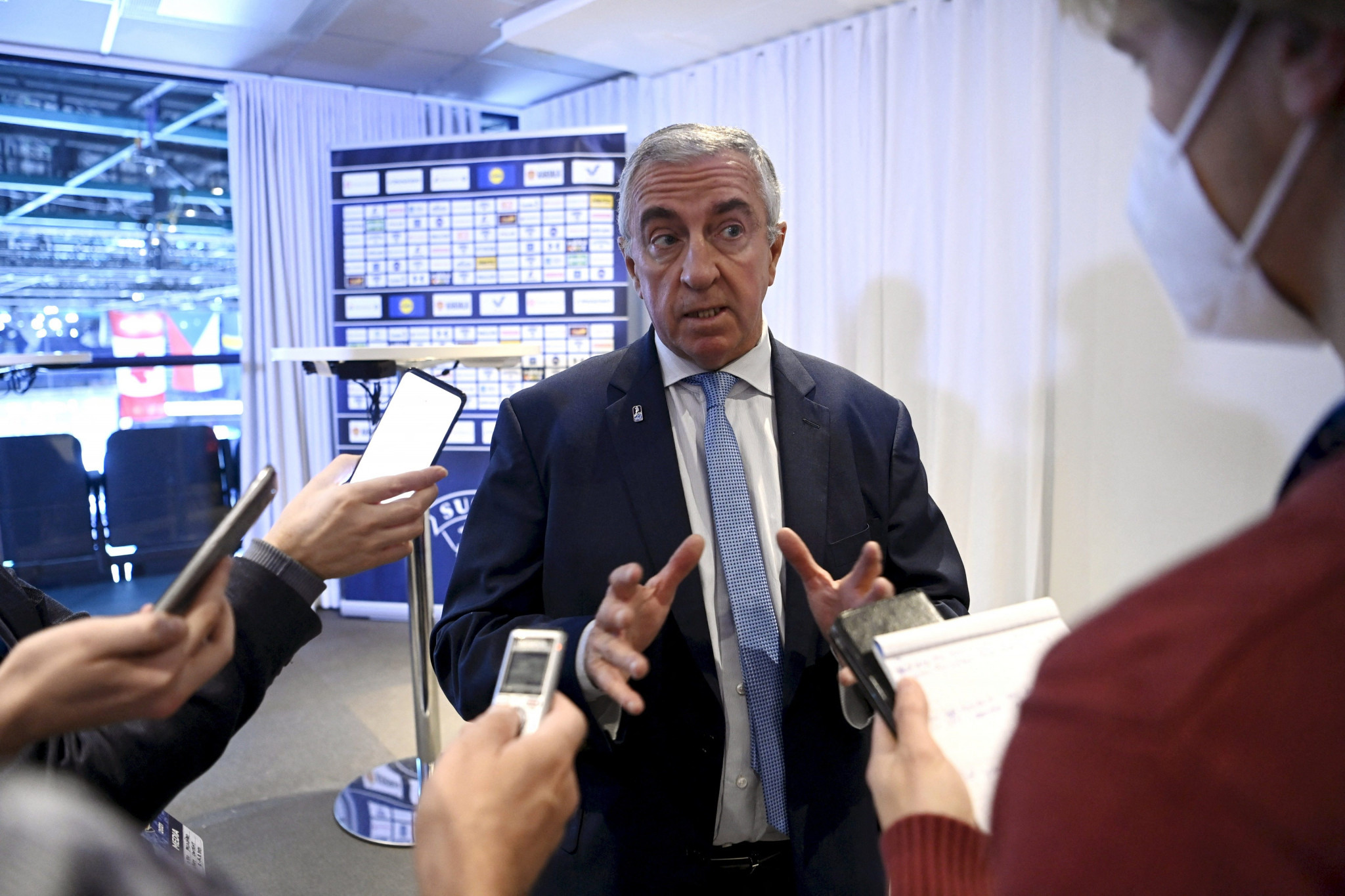 International Ice Hockey Federation President Luc Tardif has prevously spoke of his optimism over National Hockey League players competing at the Milan Cortina 2026 Winter Olympics ©Getty Images