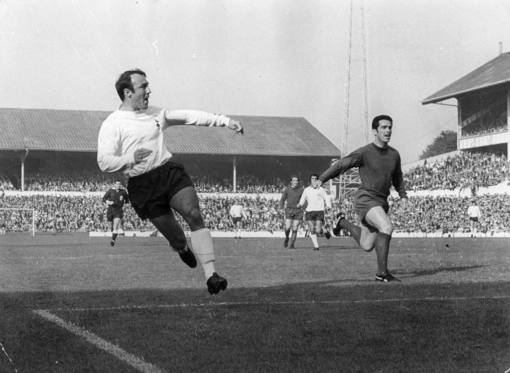 Jimmy Greaves scoring one of his most celebrated goals for Tottenham Hotspur against Newcastle United in 1969 ©Getty Images