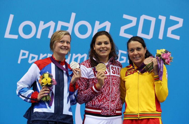 Deborah Font claimed the 400m freestyle S12 bronze medal at London 2012
