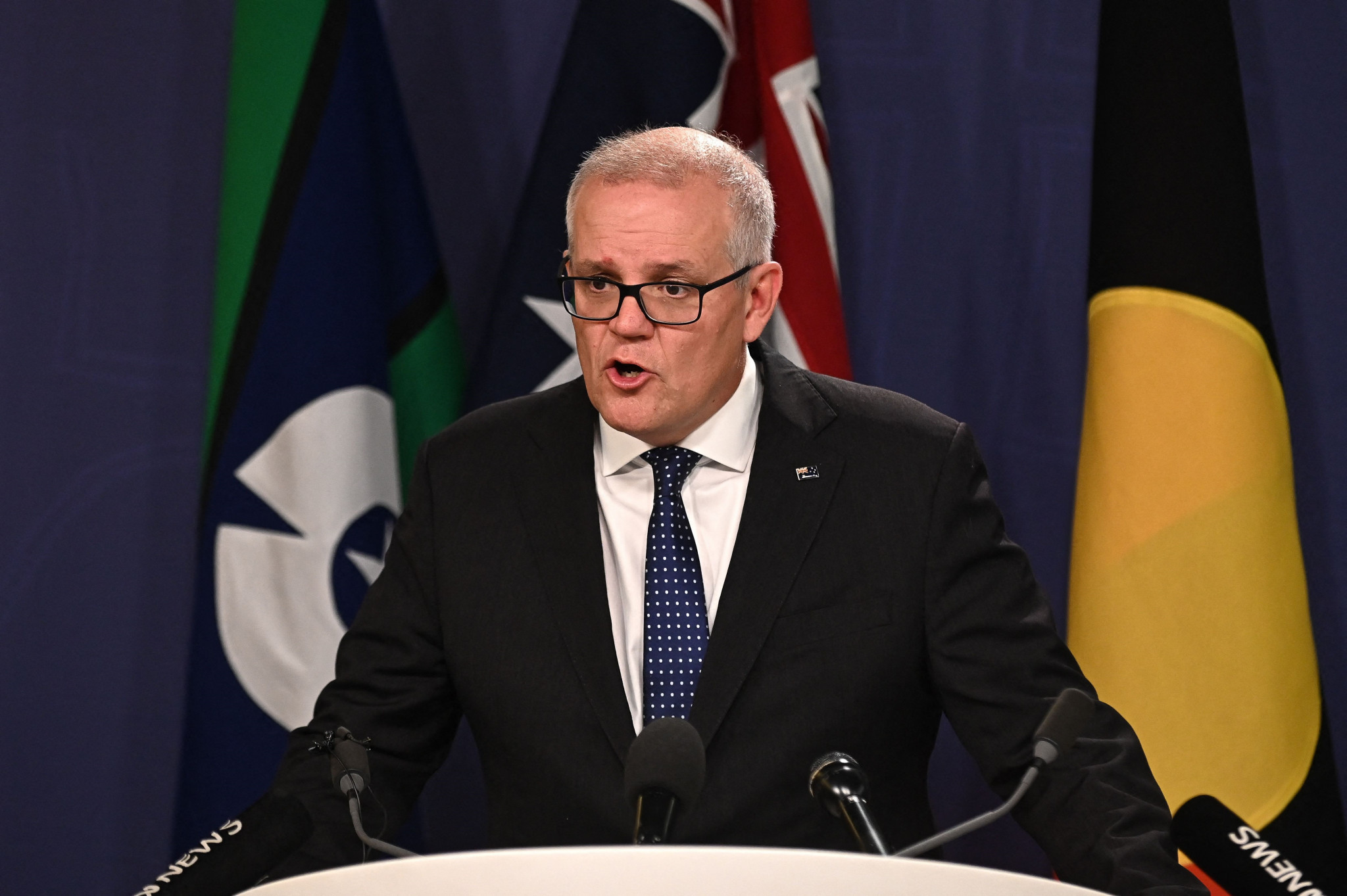 Former Australian Prime Minister Scott Morrison has called for an end to a political "argy-bargy" over funding for the 2032 Olympics and Paralympics in Brisbane ©Getty Images