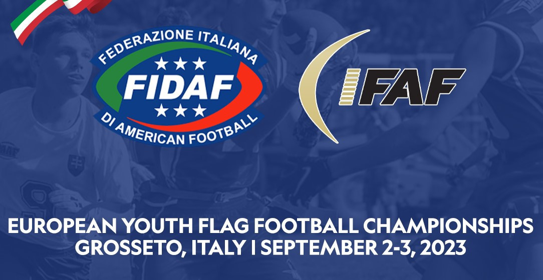European Youth Flag Football Championships is set to return to Italy after Grosseto after they hosted the event in 2021 ©FIDAF