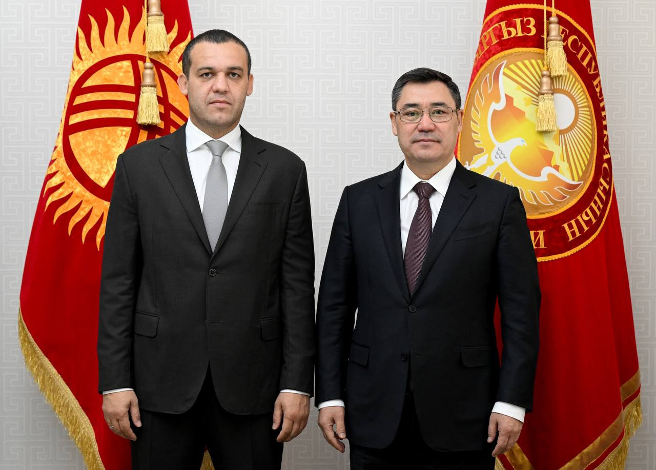 Umar Kremlev met the President of Kyrgyzstan ©IBA