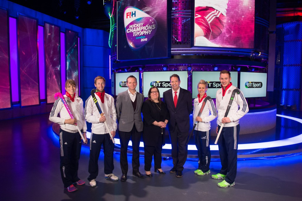 British-based company BT Sport has been chosen as the host broadcaster for the men’s and women’s Champions Trophies 