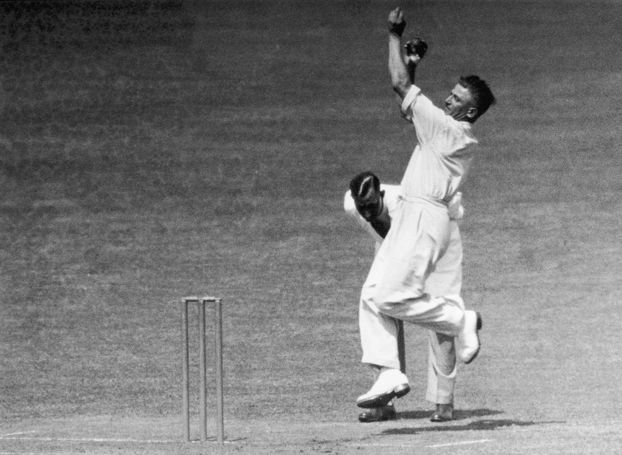 Harold Larwood was one of the fastest bowlers of all time and a key figure in the infamous Bodyline series of 1932-1933 ©Getty Images