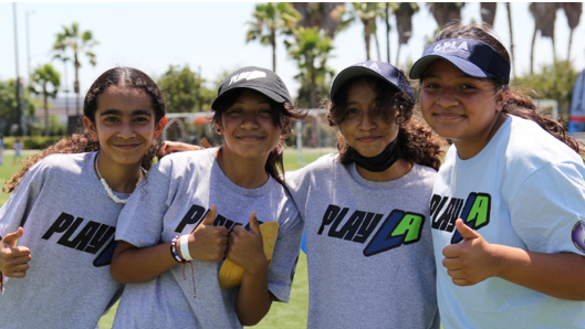 PlayLA is the single largest commitment to youth sports development in California ©PlayLA
