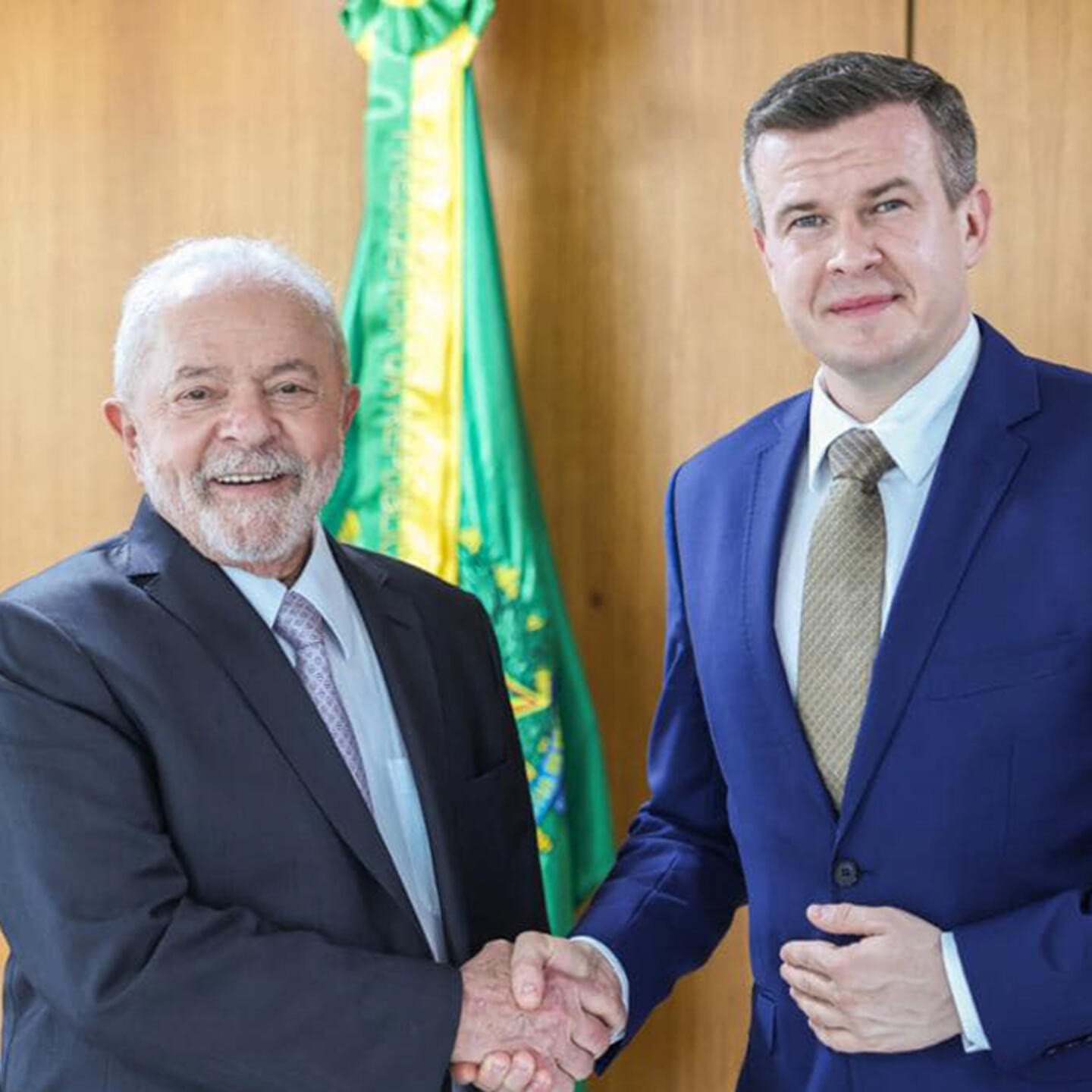 Bańka meets Brazilian President Lula on South America visit