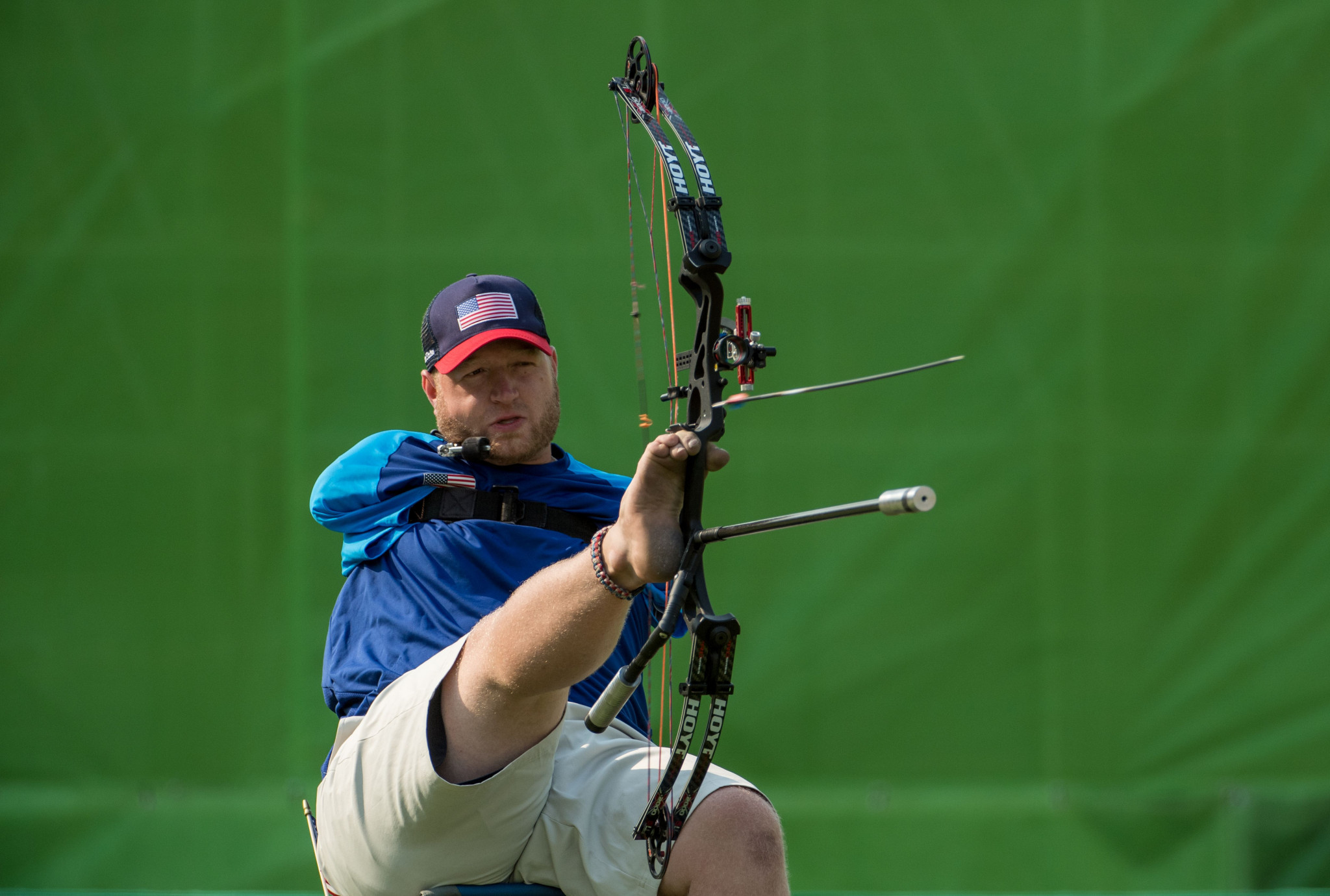Matt Stutzman is focusing on outdoor archery to preserve his health ©Getty Images