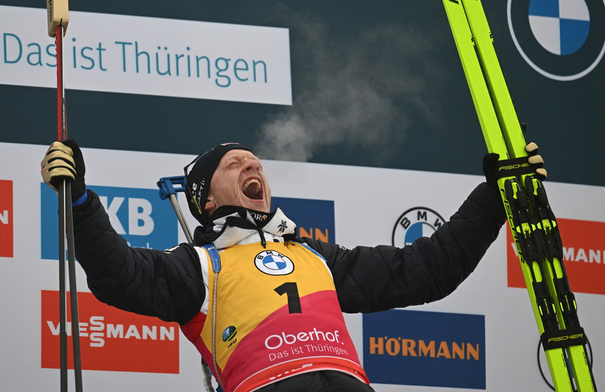 Bø brothers take one-two in men's sprint at IBU World Championships