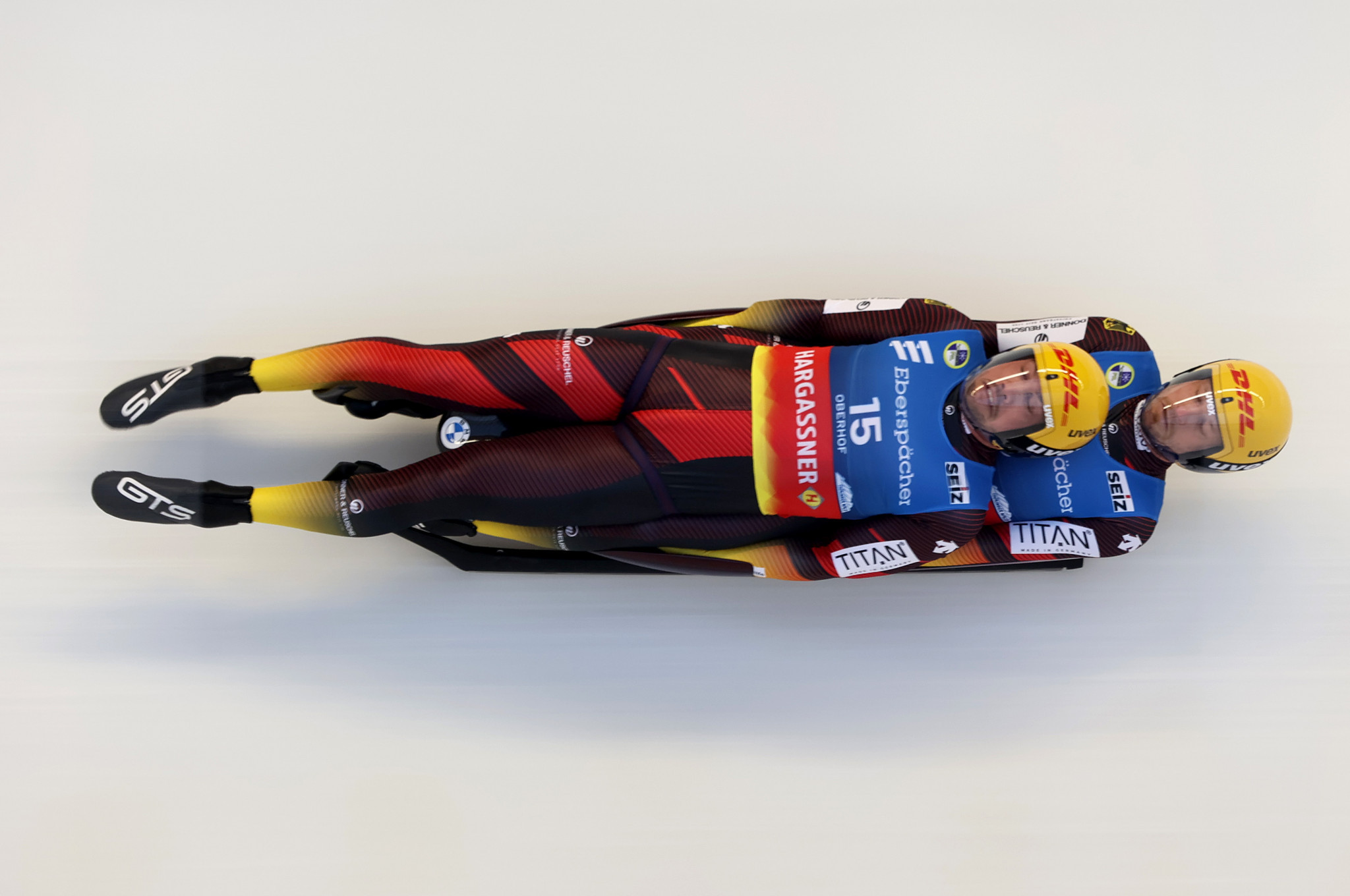 Tobias Wendl and Tobias Arlt triumphed in the men's doubles at the Luge World Cup in Winterberg ©Getty Images