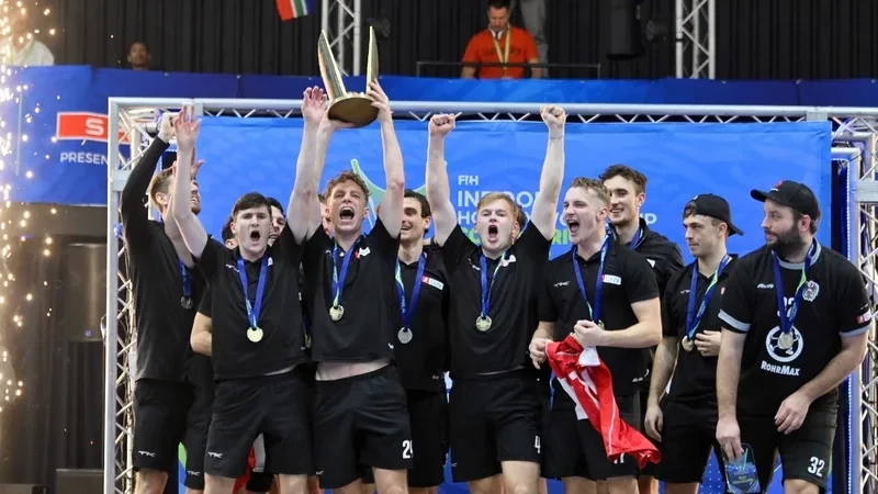 Austria and The Netherlands successfully defend titles at Indoor Hockey World Cup