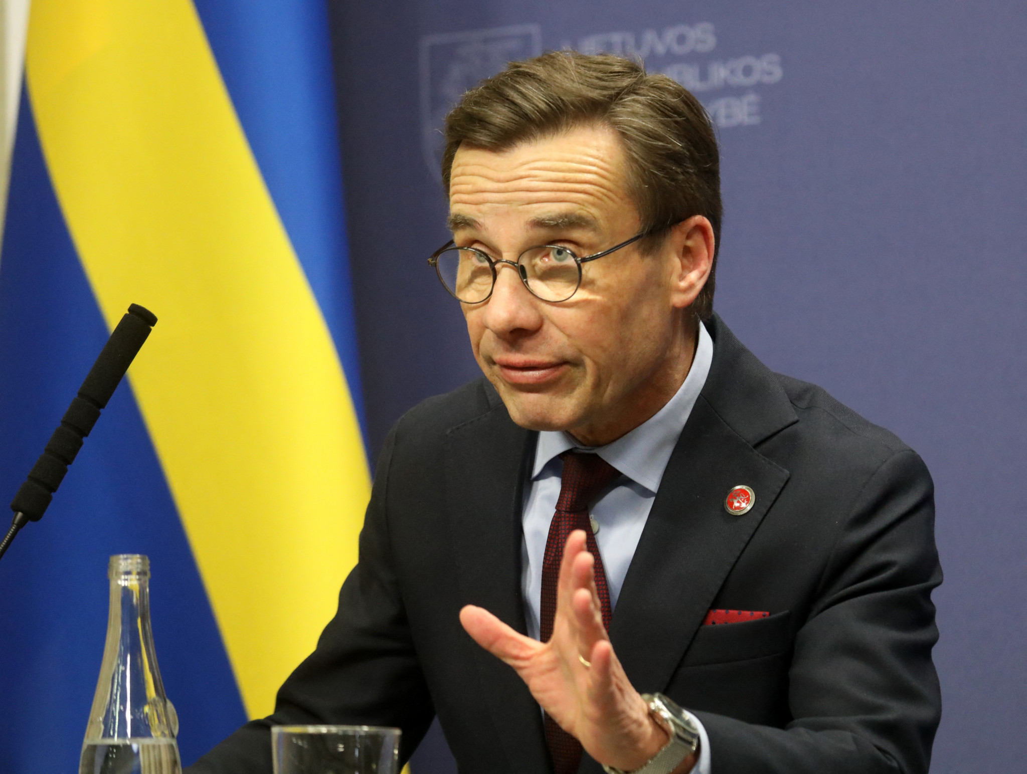 Sweden’s Prime Minister Ulf Kristersson said he did not want to draw any "hasty conclusions" over a bid for the 2030 Winter Olympics until the outcome of a feasibility study ©Getty Images
