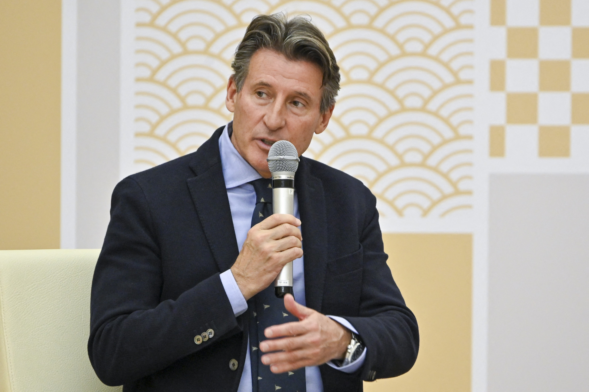 World Athletics President Sebastian Coe is among the few International Federation Presidents who are active on social media ©Getty Images 