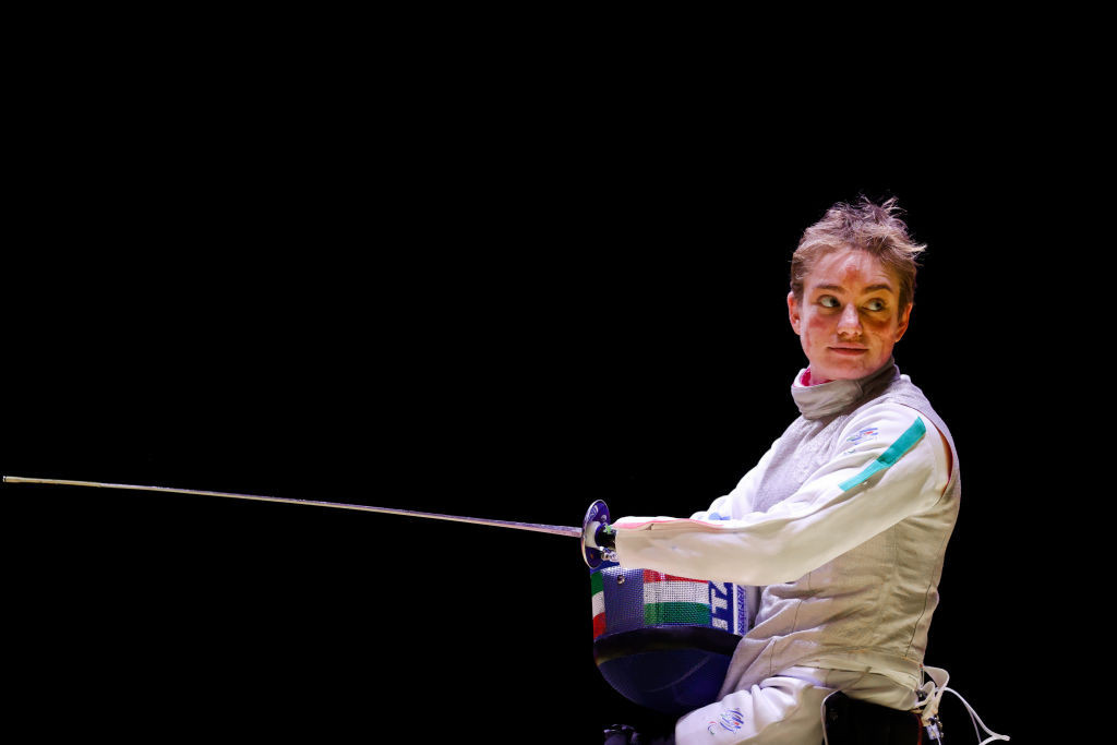 Italy's Bebe Vio, Paralympic wheelchair fencing gold medallist, was part of a committee which helped decide two shortlisted sets of designs for Milan Cortina 2026 mascots ©Getty Images
