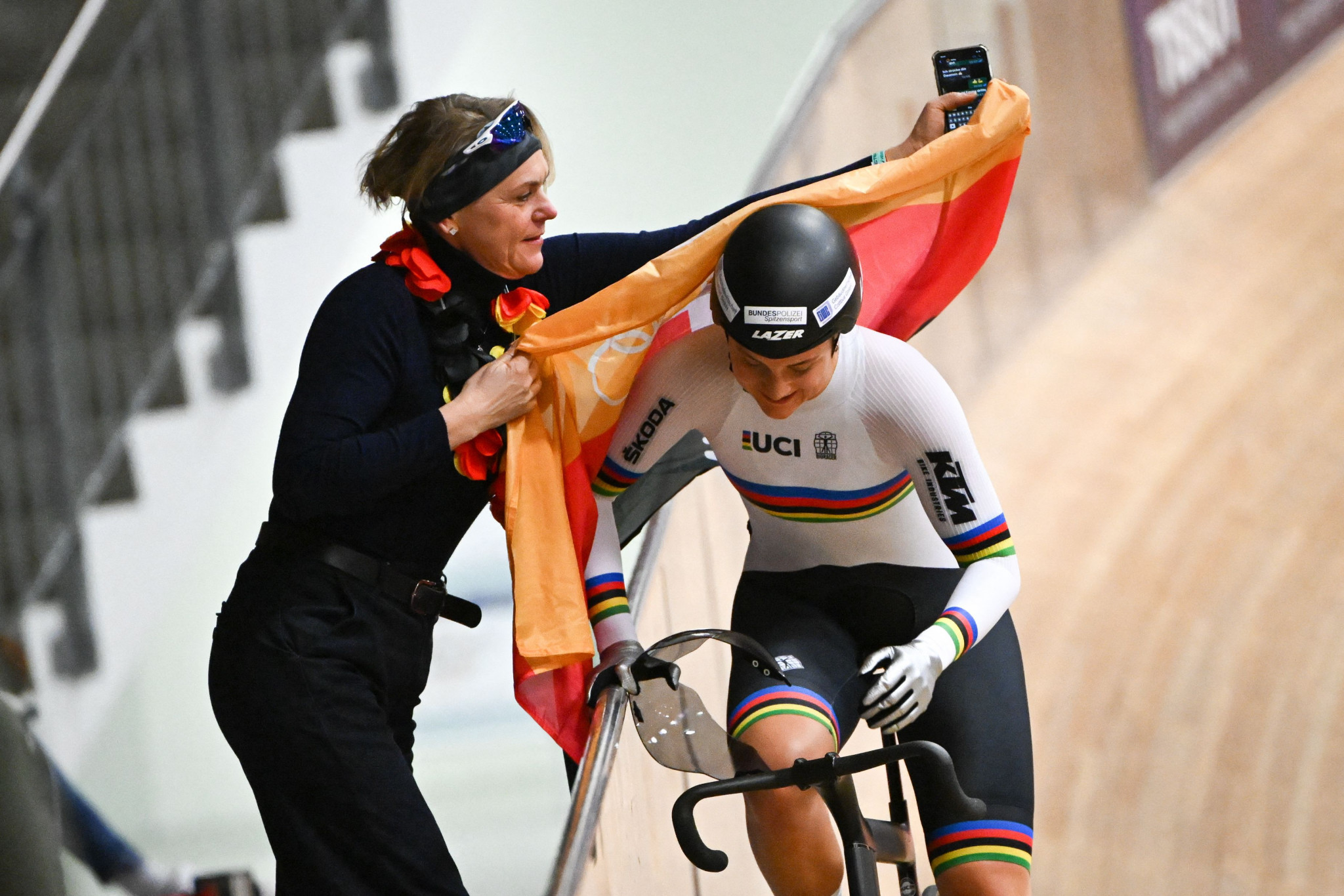 Friedrich wins another Track European Championships keirin gold to help Germany top medals table