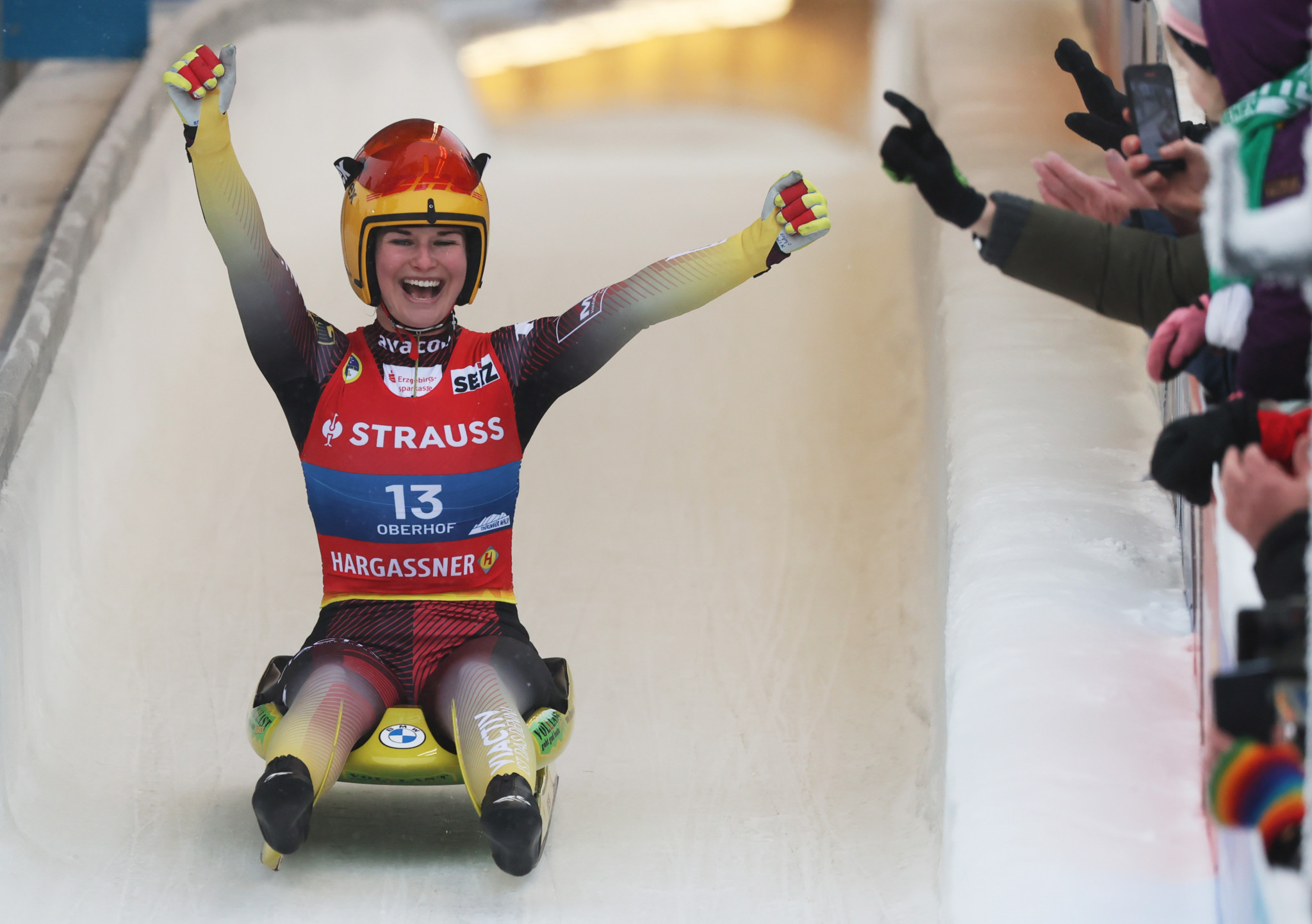 Taubitz claims 20th Luge World Cup title of her career with women’s singles win in Winterberg
