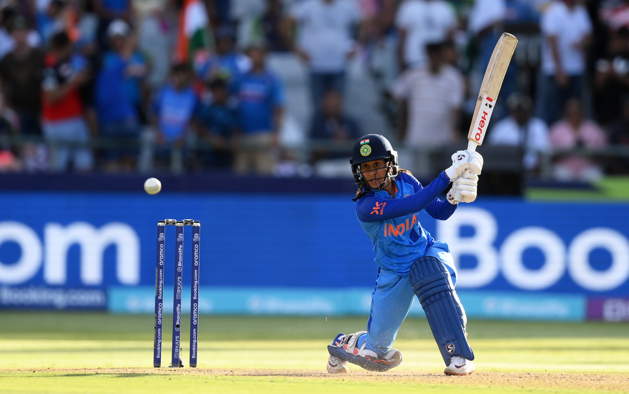 India's Jemimah Rodrigues top scored with an unbeaten 53 as her side beat Pakistan at the Women's T20 World Cup ©Getty Images