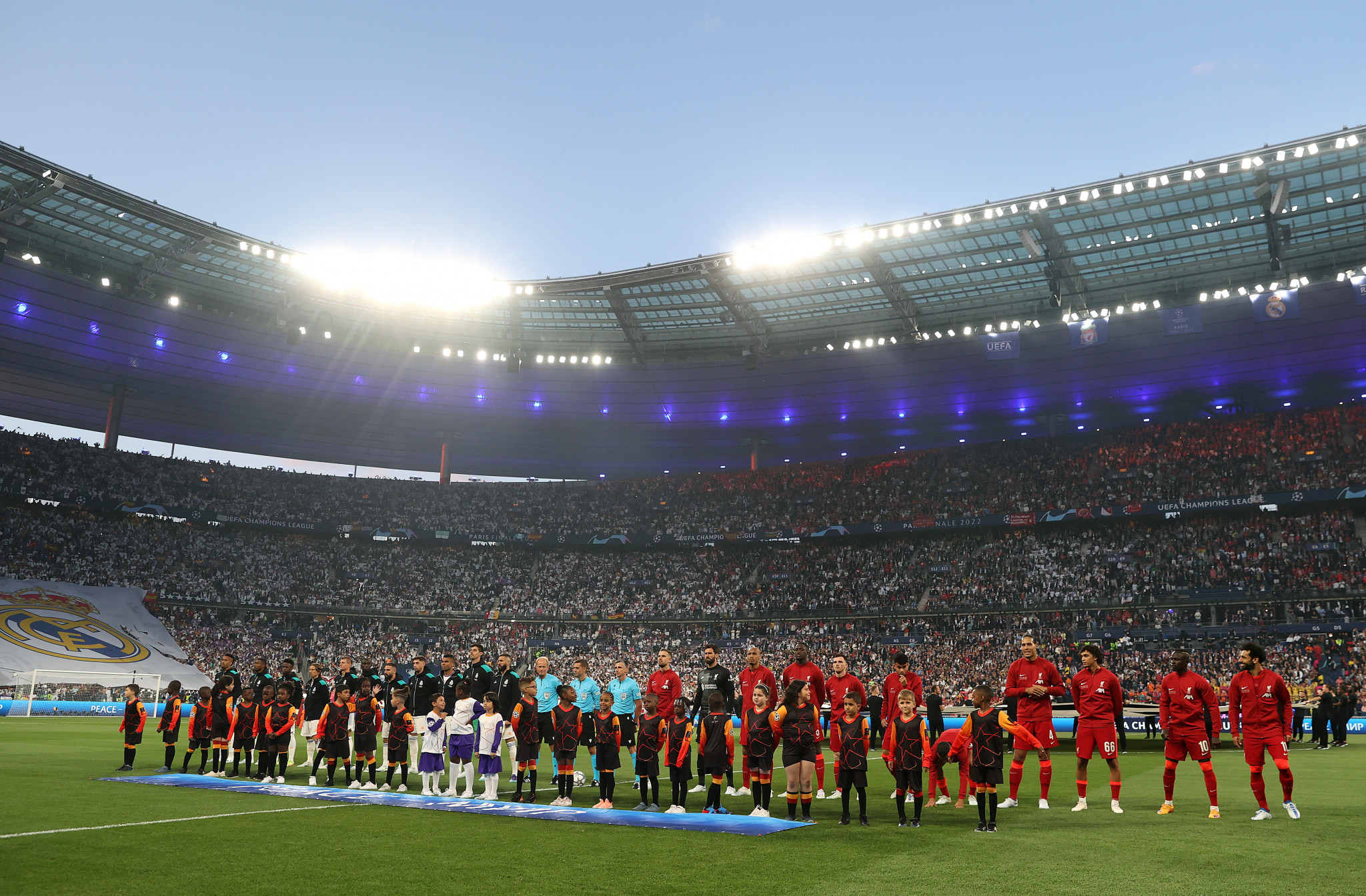 UEFA said it was committed to learning from events that took place in the build-up to the 2022 Champions League Final between Real Madrid and Liverpool at the Stade de France ©Getty Images 
